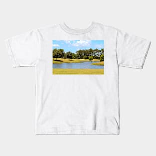 Golf Course Beauty Kids T-Shirt